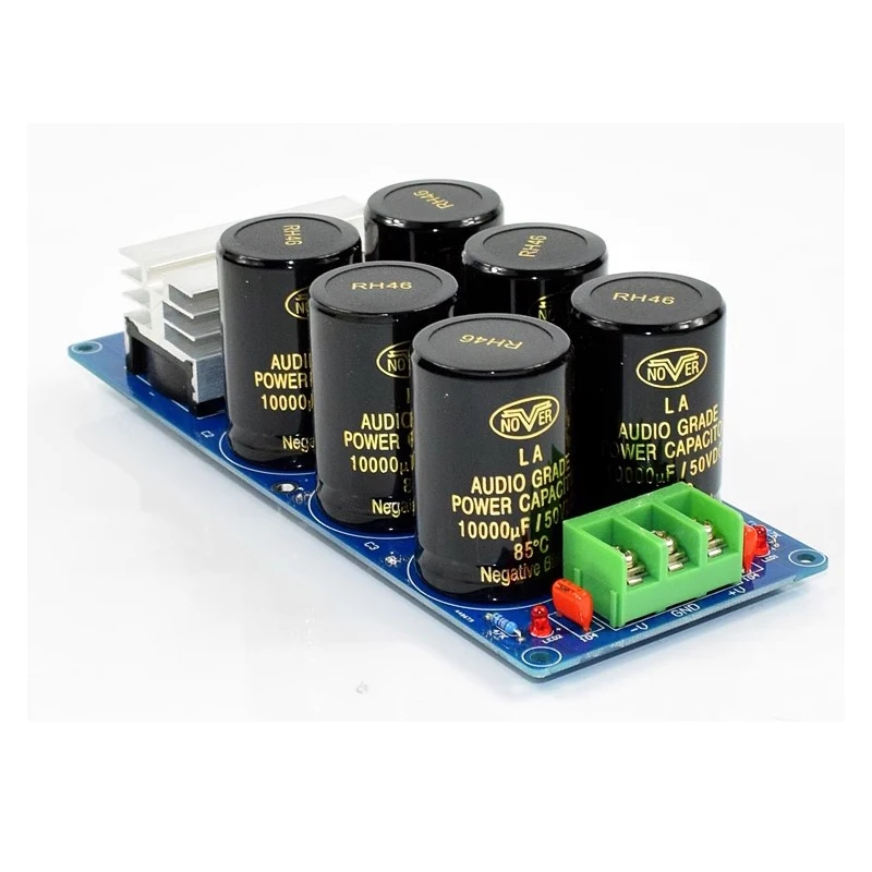 

Плата питания высокой мощности 50 А, положительная и отрицательная, с двойным выпрямлением мощности и фильтрацией, подходящая для аудиоусилителя