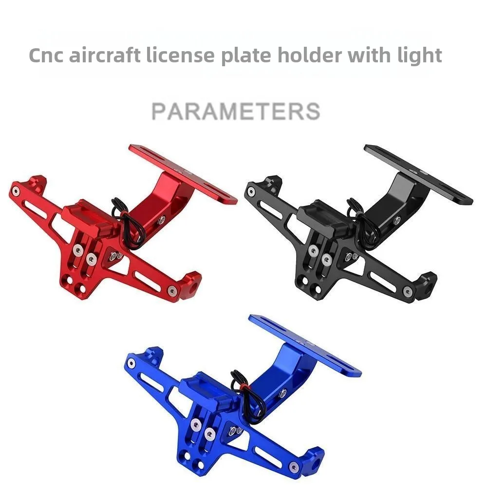 Motorcycle Accessories Motorcycle License Plate Stand LED Light Stand for Yamaha FZ1 FZ6 FZ8 FZS1000 FZS600 R3 XJ6 XJR1300