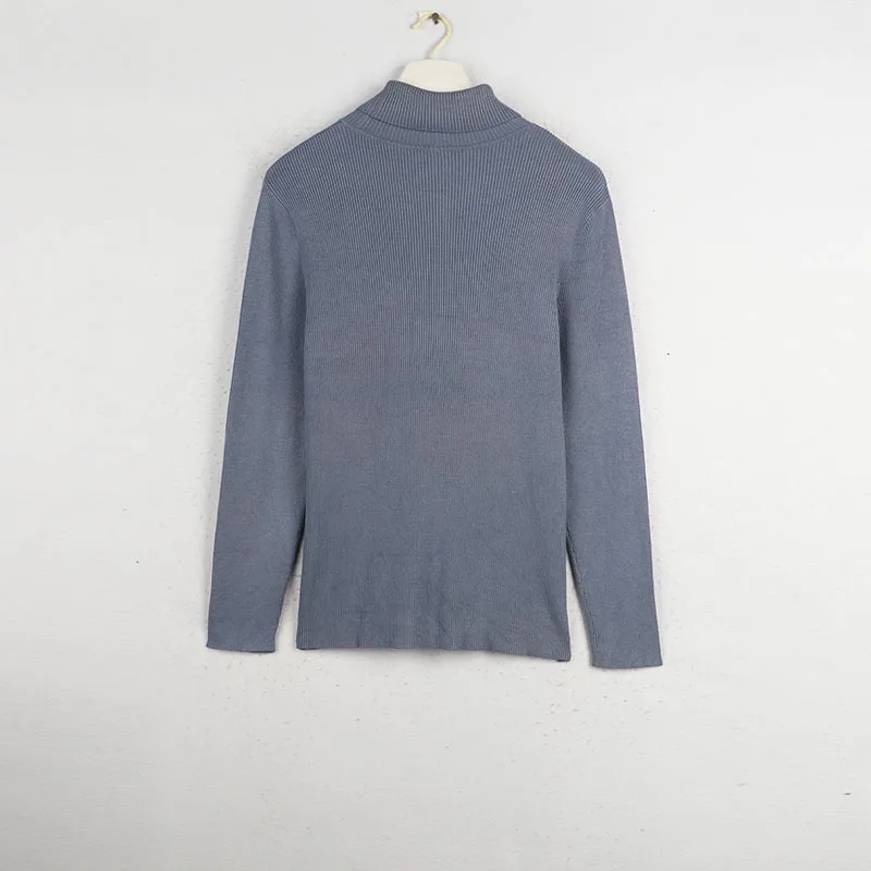 Sunine Home Jesień Zima Duży Rozmiar Damski Sweter Dzianinowy Długi Sweter z Wysokim Kołnierzem Elastyczny Sweter do Botków Europejski Styl Regul...