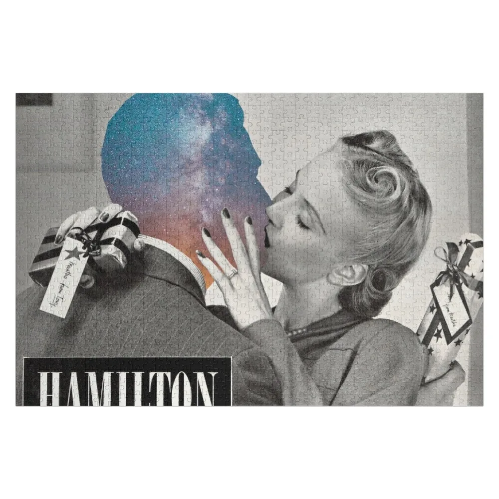 

Hamilton Jigsaw Puzzle Photo Personalized Gifts Adult Wooden Custom Gifts Custom Name Child Toy Puzzle