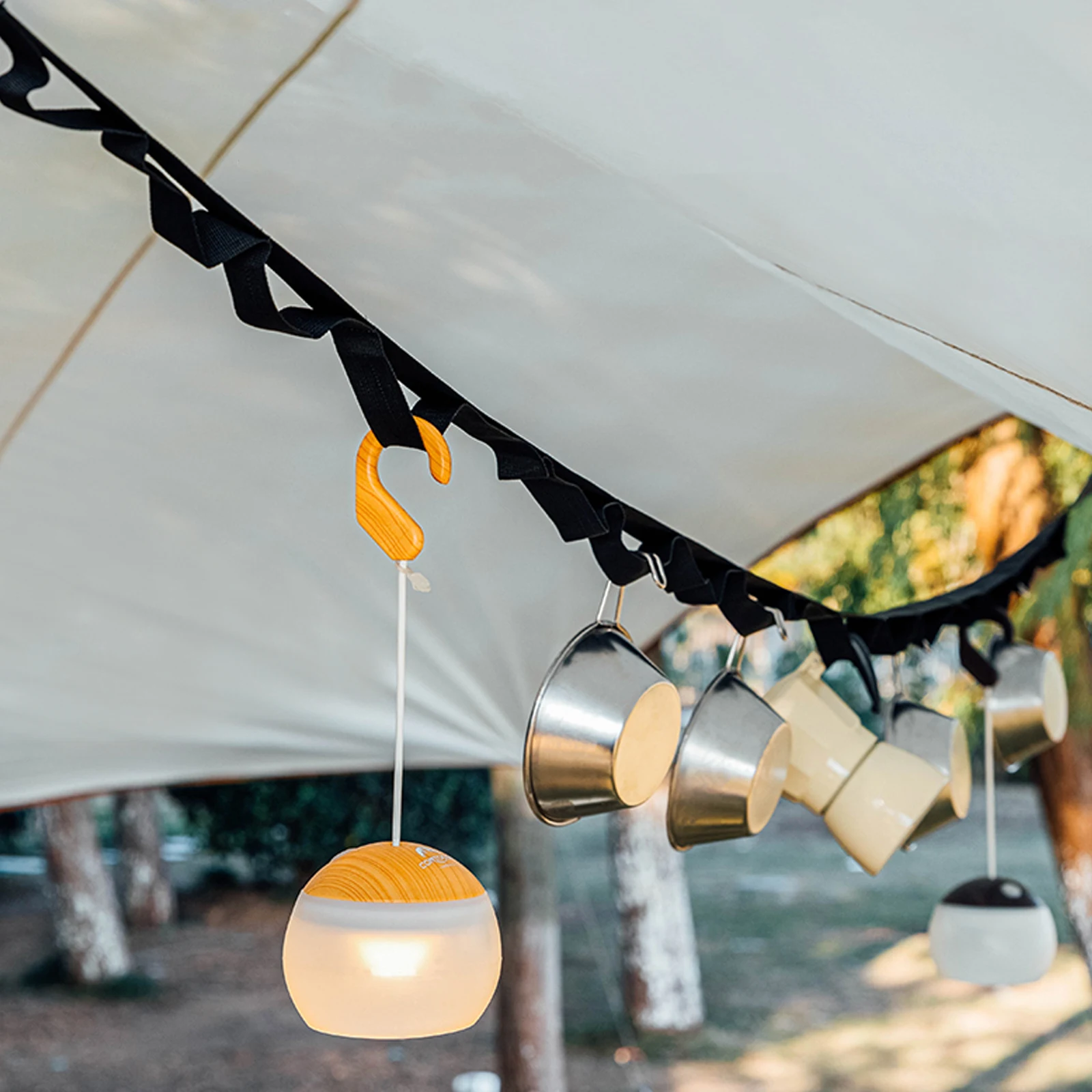 

Durable Multifunctional Hanging Rope Portable Lanyard for Camping Clothes Storage Organizing Outdoor Tent Hanging Rope