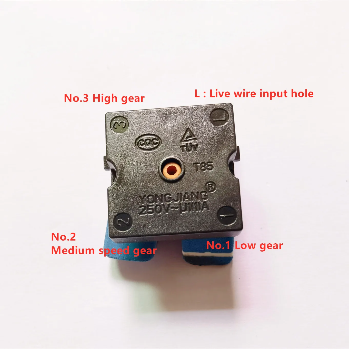 Original new 100% import GZS-6E218247 2.5A250VAC 5A125VAC button switch