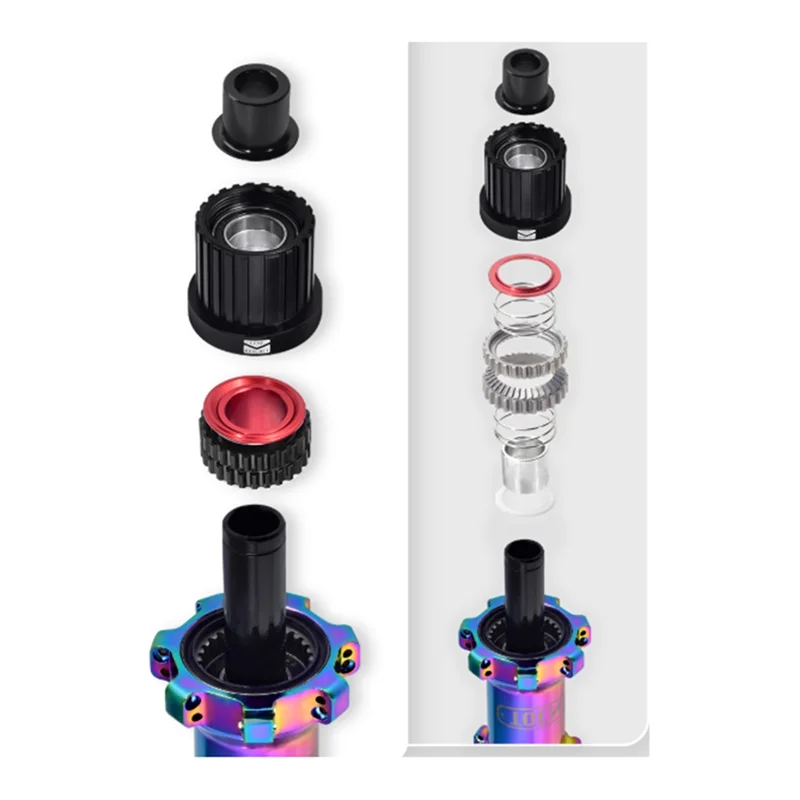 

A51Q-60T Комплект с храповым механизмом для велосипедной ступицы, универсальный, гладкий, износостойкий для ступиц с храповым механизмом с одинаковым номером зубов