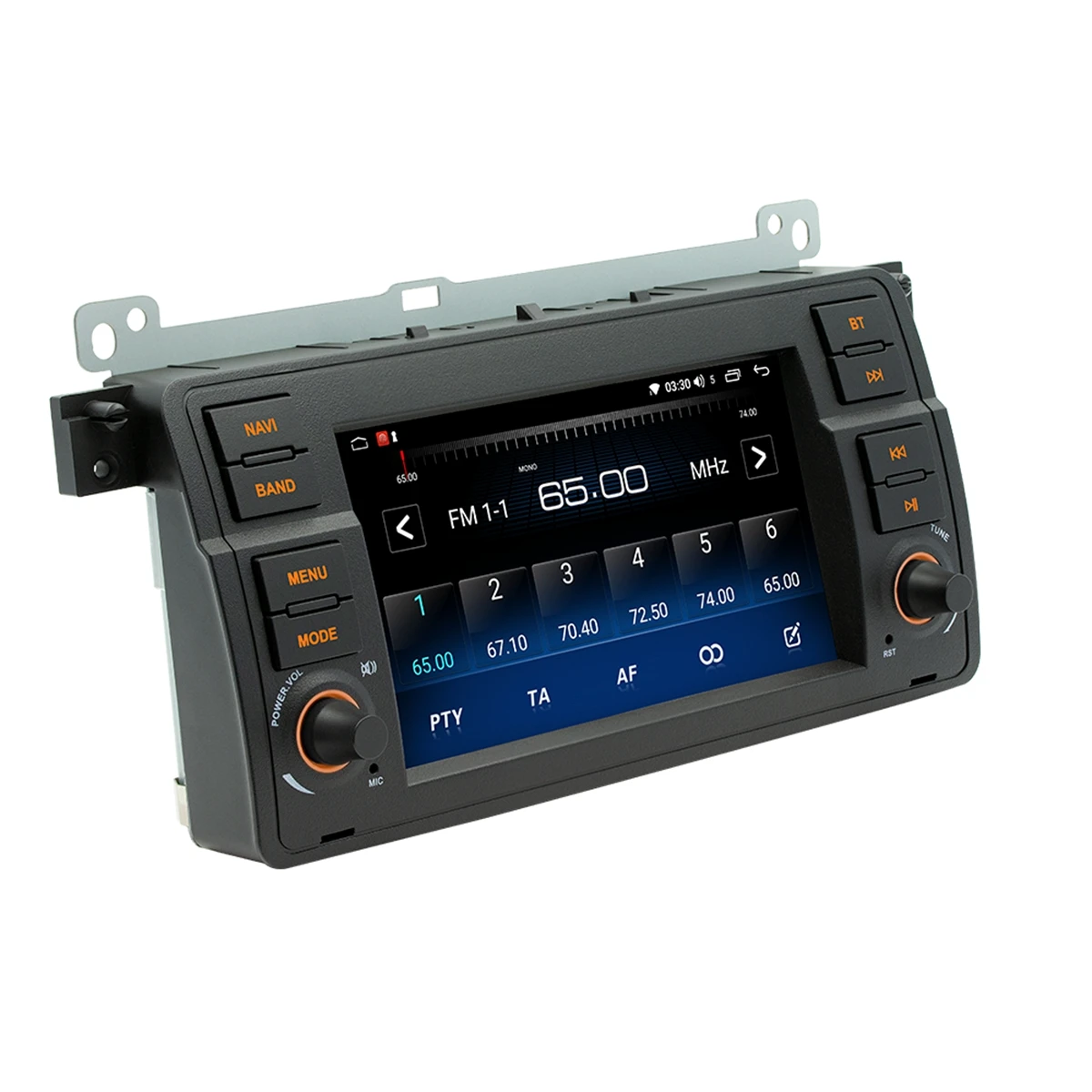 بلوتوث 5.1 لموديلات BMW E46/BMW E46 1998-2006 مقاس 7 بوصات 2+32G وظائف IPS/ASP/AHD/CARPLAY القياسية