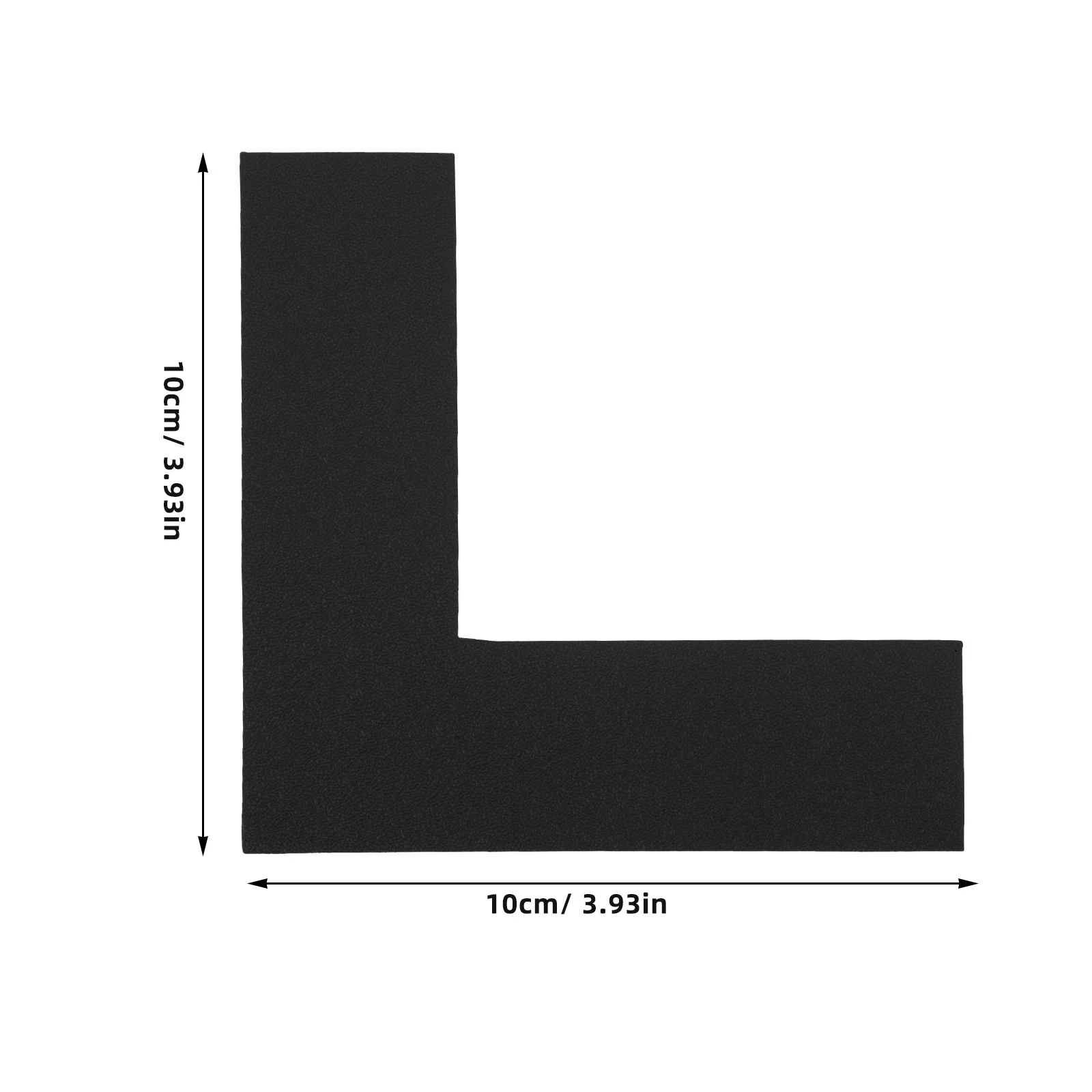 8 قطع من علامات الأرضية لوضع العلامات على شكل حرف L شريط أرضي لاصق متين لمساحات مكتب المستودعات #2