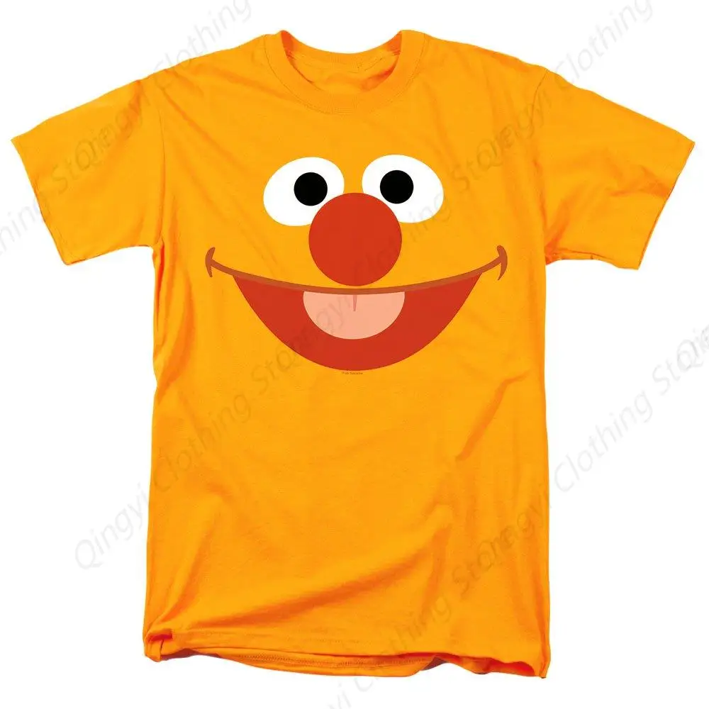 Sesame Street Ernie Face T Shirt & Stickers