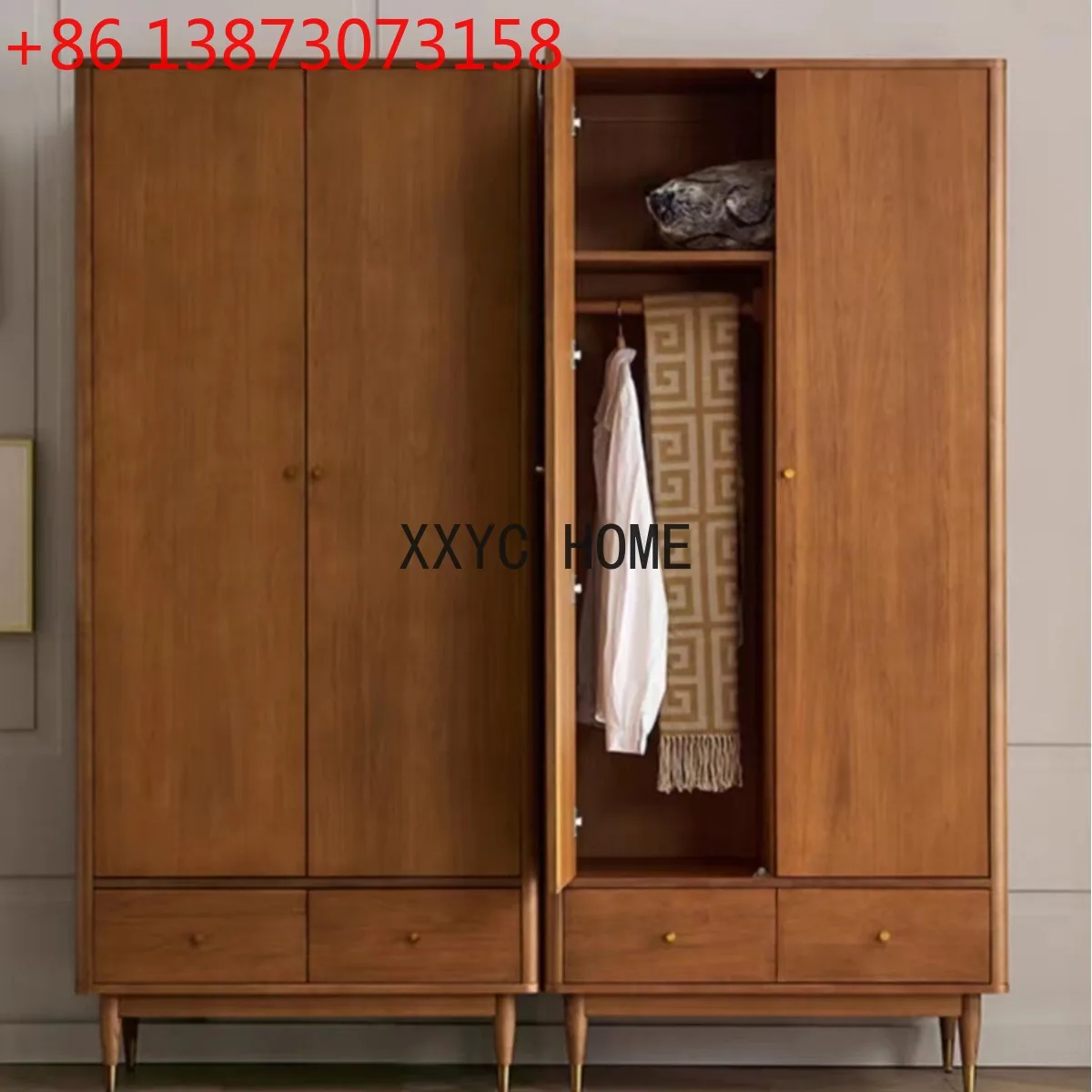 

Североамериканский шкаф из вишневого дерева, японский шкафчик из самшита, деревянная дверь, полный шкафчик из цельного дерева, шкаф