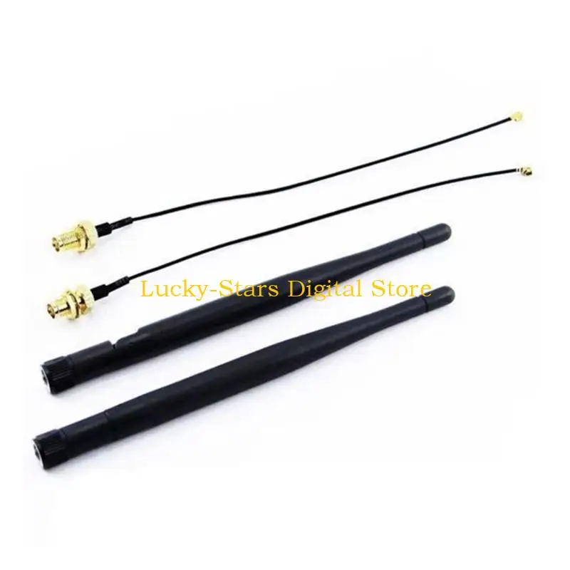 T3EE 2Pieces 3DB Antennas for Banana NetworkRange Router Development Board WiFi Antenna
