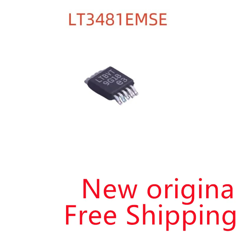 10piece New Original LT3481EMSE#TRPBF MARKING LTBVT LT3481EMSE LT3481 MSOP-8 IC