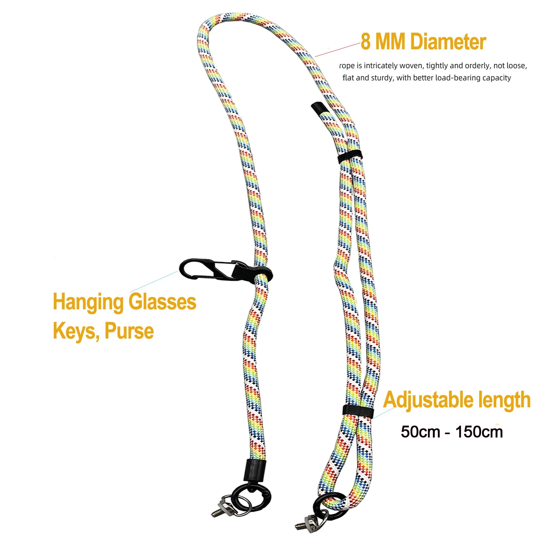 Adjustable Crossbody Lanyard for DJI AIR 3S/AIR 3/Mini 4 PRO /Mavic 3 PRO for DJI RC 2/RC/RC PRO with Screen Control Neck Strap