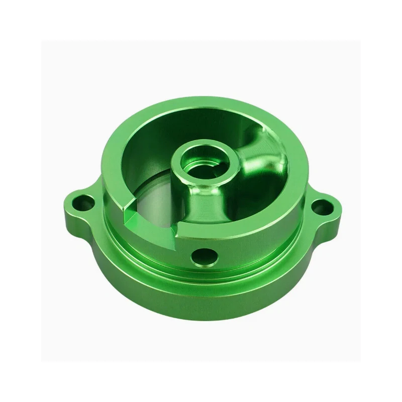 

Custom Green Plated CNC Aluminum Alloy Engine Oil Filter Cap Auto Car Oil Filter Plug for High Performance Cars