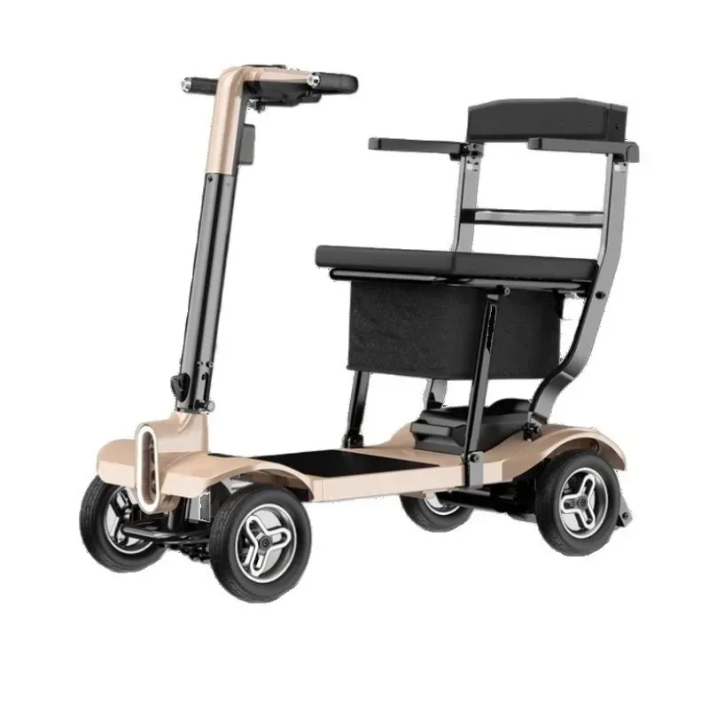 

Scooter four-wheel electric wheelchair disabled household special battery car elderly foldable moped
