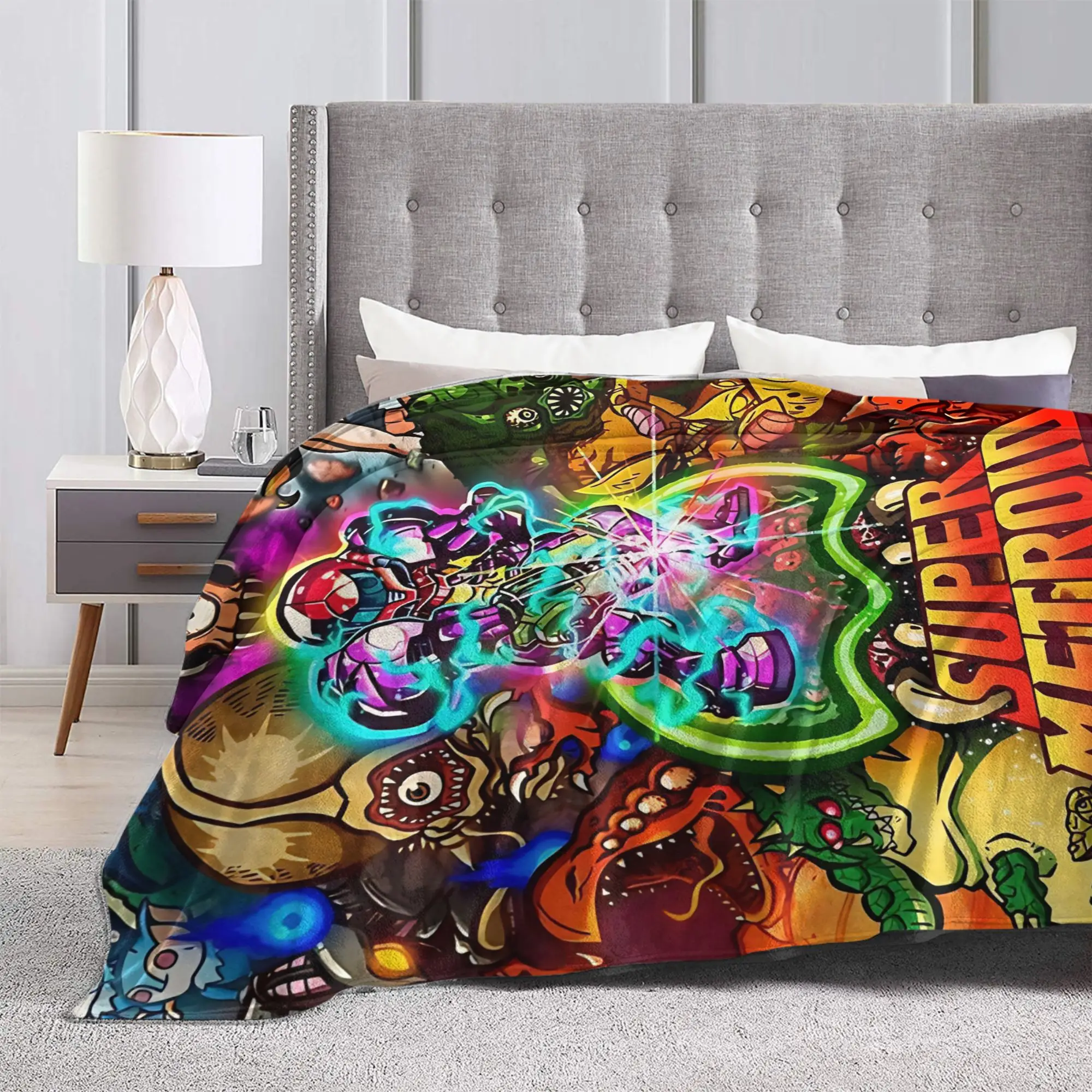 Metroids Hero Game  Flannel Bl - огляд і ціна Home Office Trend