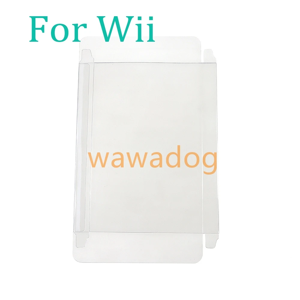 30 stuks PET-beschermdoos voor Wii Game Storage Collection Display Box