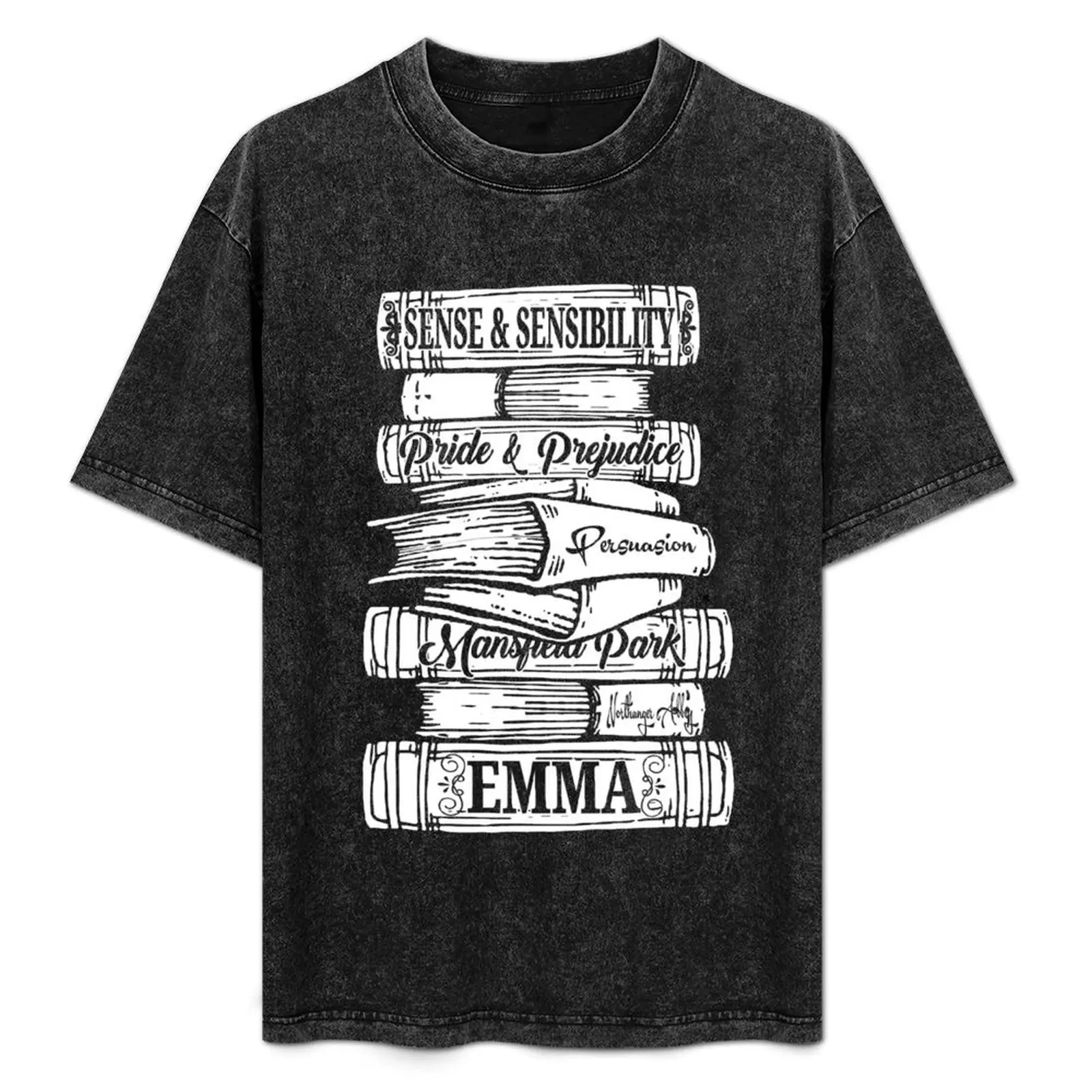 

Jane Austen Vintage Book Club Mr. Darcy Fans Literary Quotes Gifts T-Shirt Thanksgiving Day Tee Top