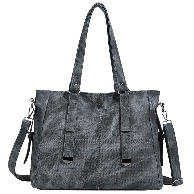 Sac messager rétro simple et polyvalent pour femme, grande capacité, initié, Bergame, classe CommPiedmont, fourre-tout, nouveau,