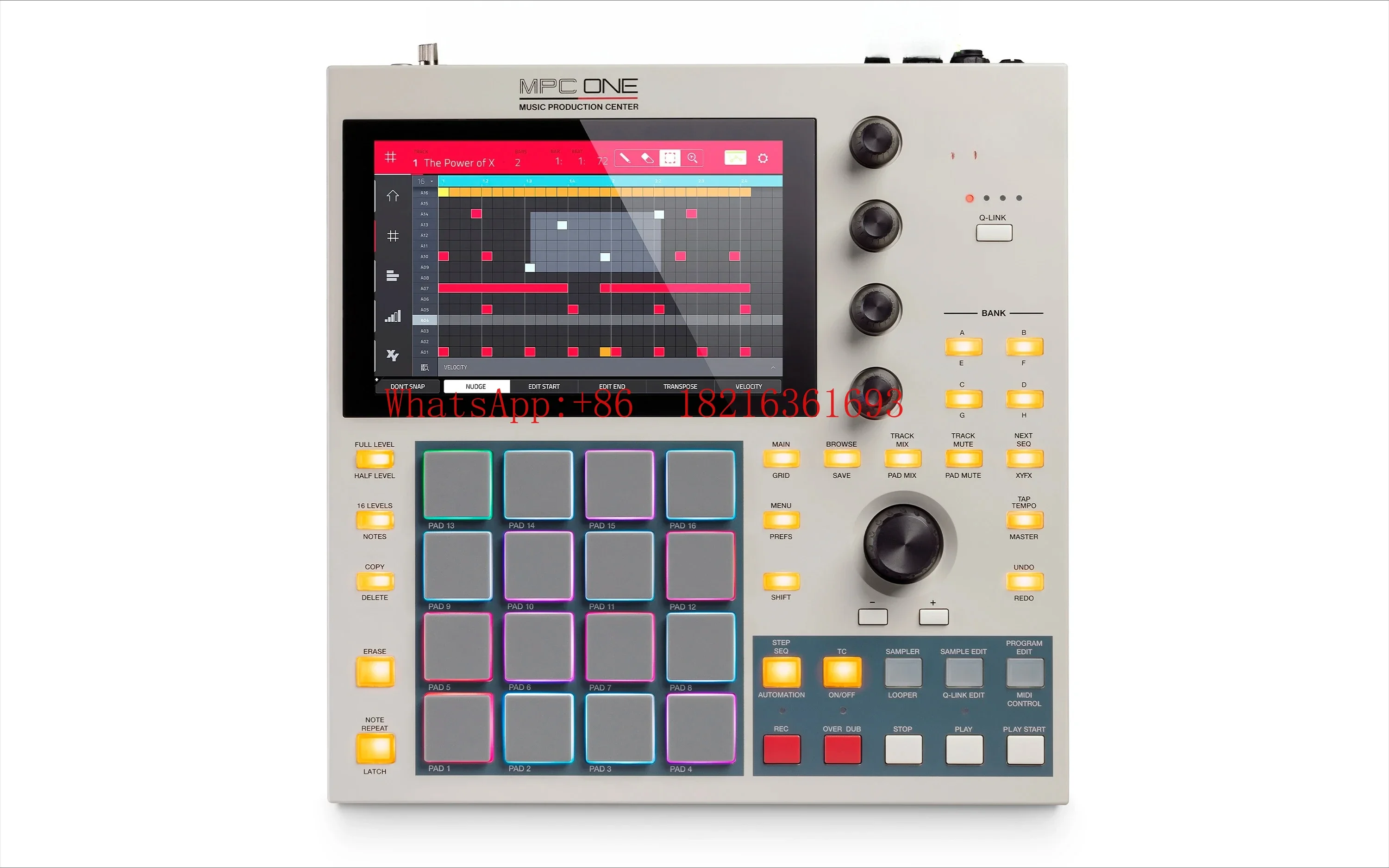 2026GOOD Arranger Keyboard Drum Machine Controller Music Pad 16 Keys 7 Inch Screen Programmable MIDI Electronic Synthesizer view 6