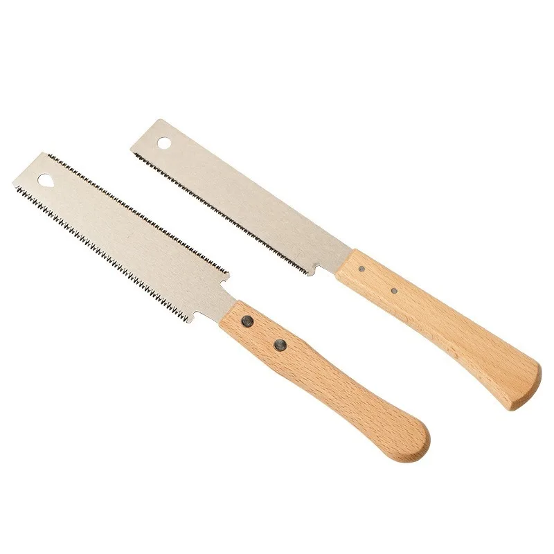 Double-sided sawed planks Hand-sawed tenon-sawed hardwood fine teeth