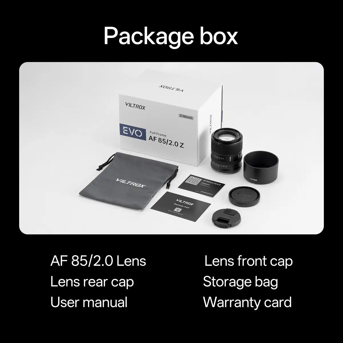 Viltrox AF 35mm F1.8 EVO AF 55mm F1.8 EVO AF 85mm F2.0 EVO Full Frame lens voor Sony E Nikon Z-Mount EVO-serie