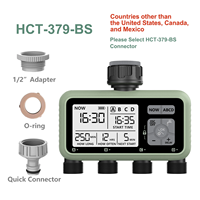 Reswat 4-Outlet Water Timers Multifunctional Sprinklers Multi Caliber Adaptation Convenient Installation Youngs Garden Tools