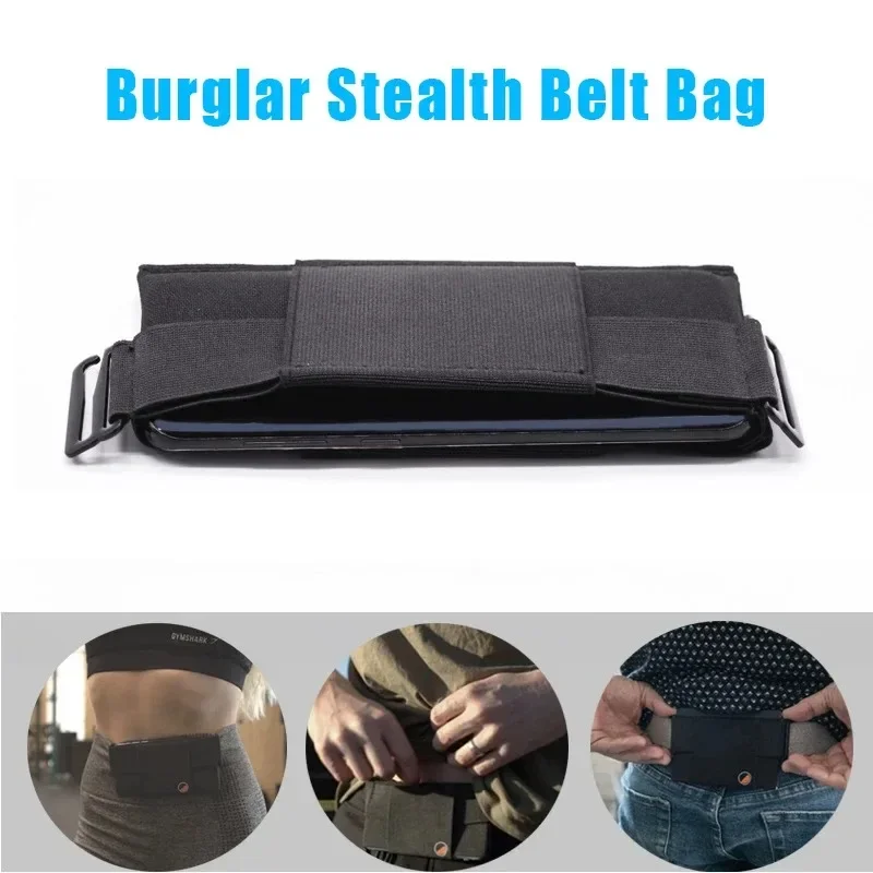 Hot Minimalist Invisible Travel Wallet Waist Packs Bag Mini Pouch for Key Card Phone Sports Outdoor Hidden Security Men Wallet