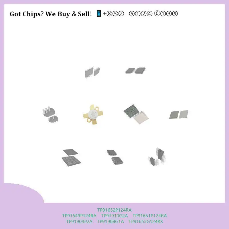 chip Integrated circuit chip MCU chip TP91652P124RA TP91649P124RA TP91910G2A TP91651P124RA TP91909P2A TP91908G1A TP91655G124RS