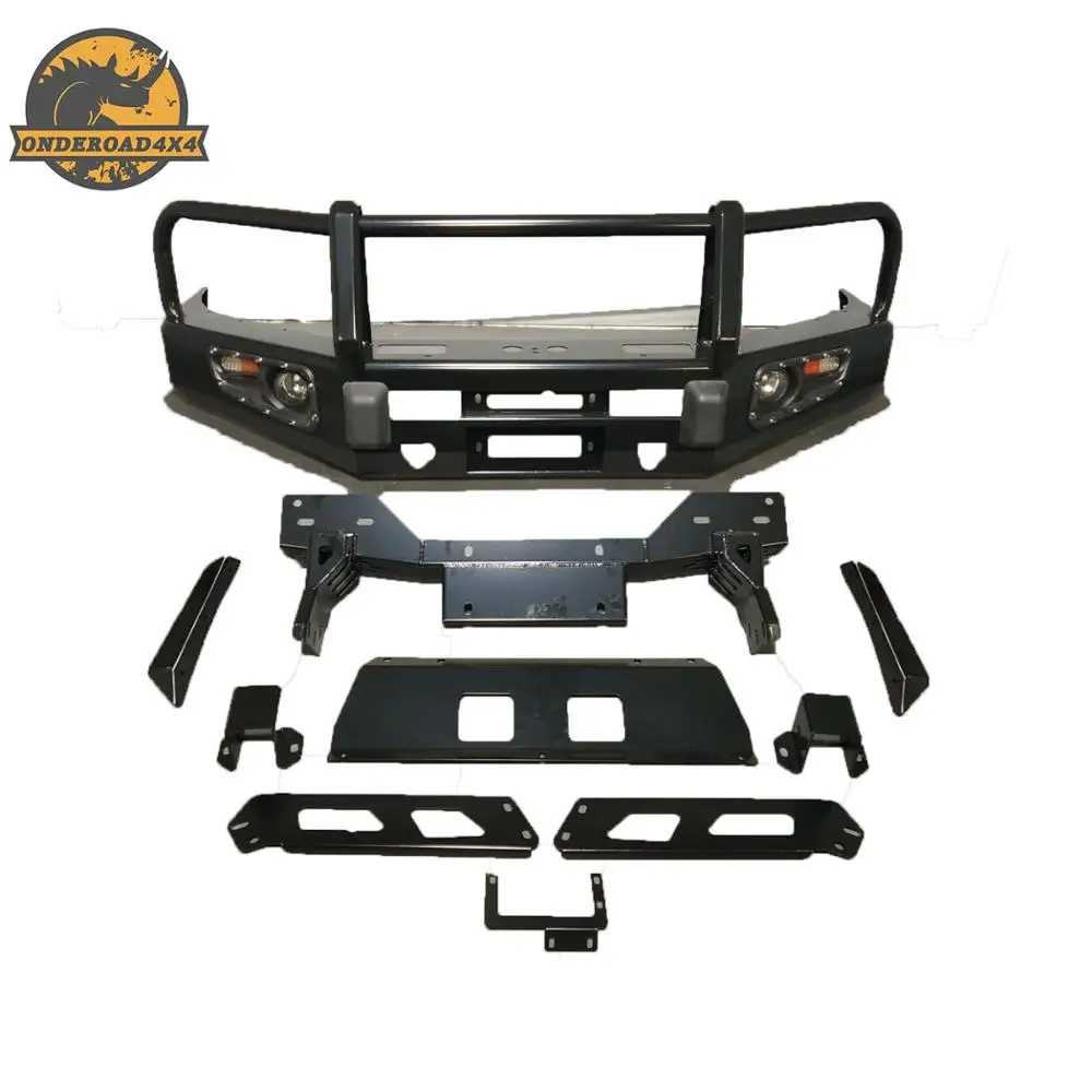 4X4 Accessories ABS Matte Black Front Off Road Bumpers For Ford Ranger T7 7 Days Delivery On Carton