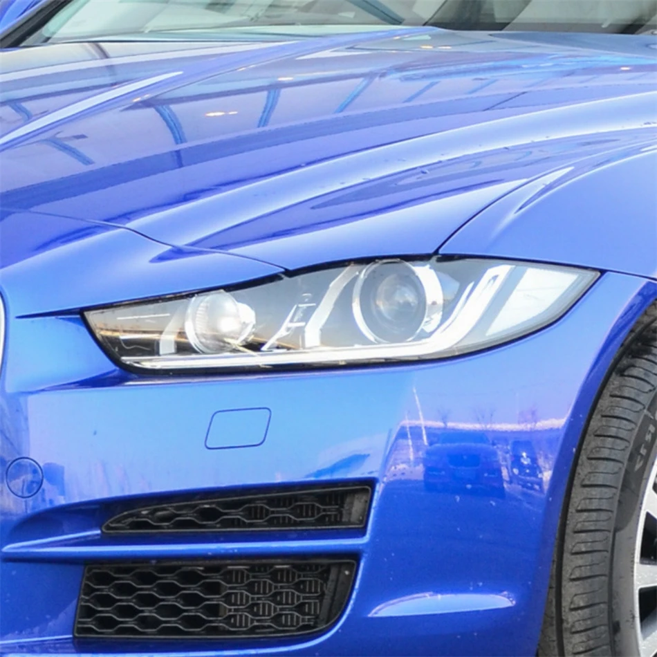 For Jaguar XE XEL 2015 2016 2017 2018 2019 Car Gadgets Lampshades Lamp Headlights Glass Car Front Headlight Lens Cover Lights Sh