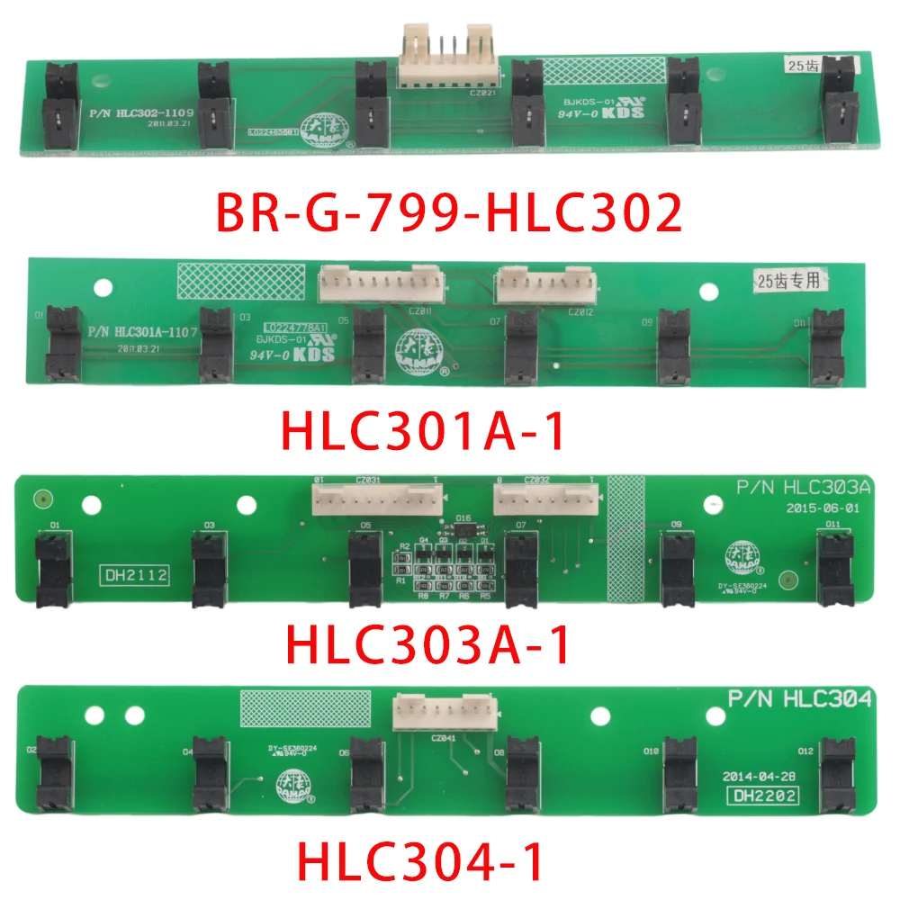 

HLC301A HLC302 HLC303 HLC304 Сенсорная плата для китайских вышивальных машин Dahao System, запасные части для электронных карт