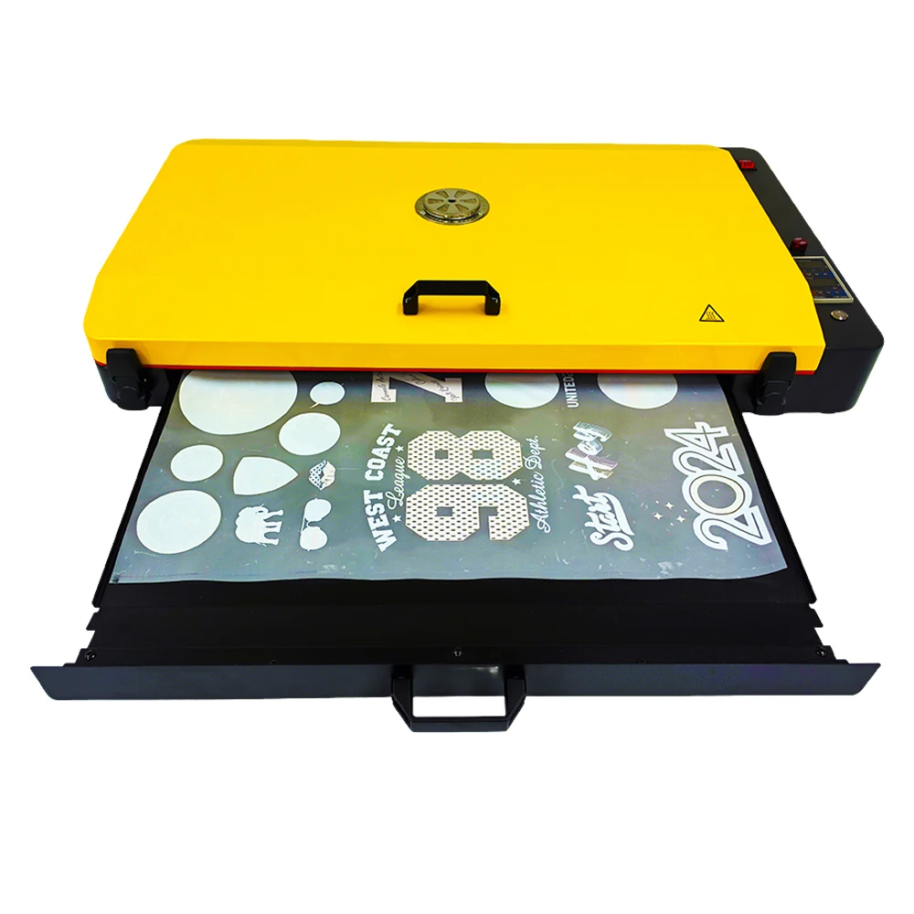 

Factory Dtf Oven with Time & Temperature Control Dtf Film Sheet Curing Heater Drawer Model