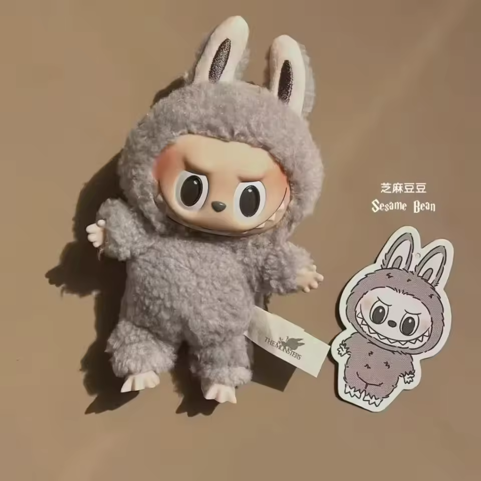 In Stock Labubu Monster Vinyl Face Heart Mystery Model Collectible Figurine Model Dolls Bag Keychain Desktop Toys Birthday Gifts - AliExpress 