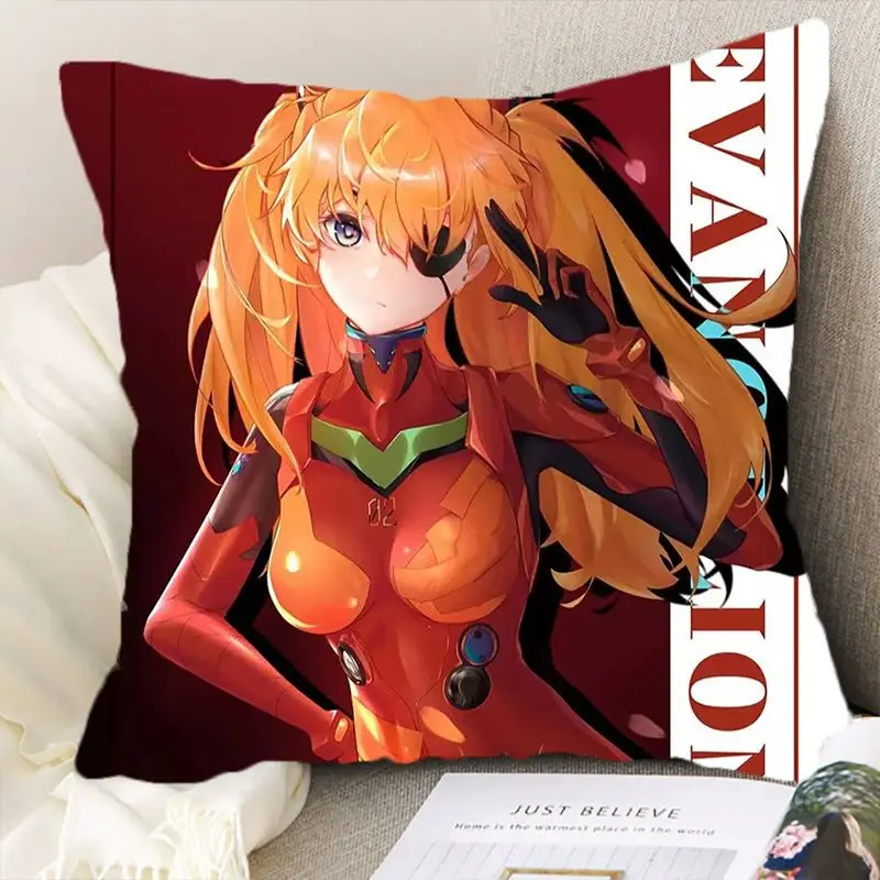 القرن الجديد إيفانجيليون أيانامي ري 2D الرسوم المتحركة الطرفية وسادة أريكة للرجال والنساء غرفة نوم الكرتون لطيف وسادة الديكور #3