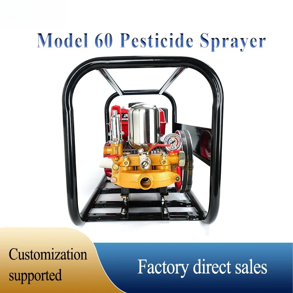 New Powerful Agricultural Sprayer Model 60 Pesticide Sprayer Engine Sprayer High-Pressure Agricultural Use