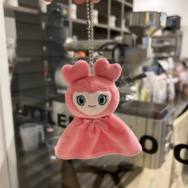 Nieuwe Lovelys Pluche Koreaanse Super Star Knuffel TWEEMAAL Momo Pop Sleutelhanger Hanger voor Meisjes Cartoon Dier