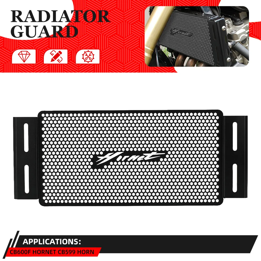 

FOR HONDA CB600F CB599F Hornet 1998-1999-2000-2001-2002-2003-2004-2005-2006 Motorcycle Radiator Grille Guard Protector Cover