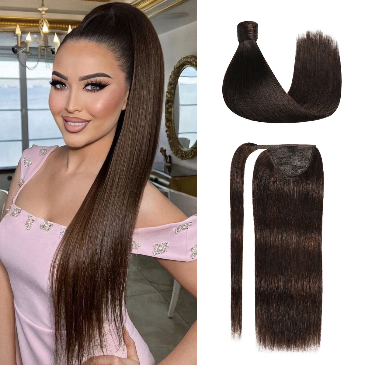 extensions-de-queue-de-cheval-en-cheveux-humains-100-naturels-remy-brun-naturel-a-clipser-effet-enveloppant-magique