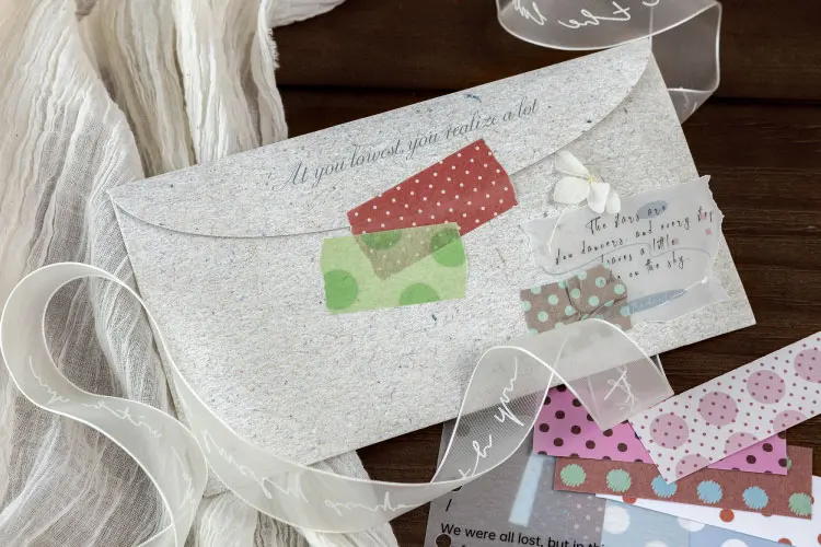 50 Blatt Vintage Washi-Papier-Stickerbuch, Grundfarben-Gittermuster, Scrapbooking, Junk Journal, Deko-Sticker – Detail 21