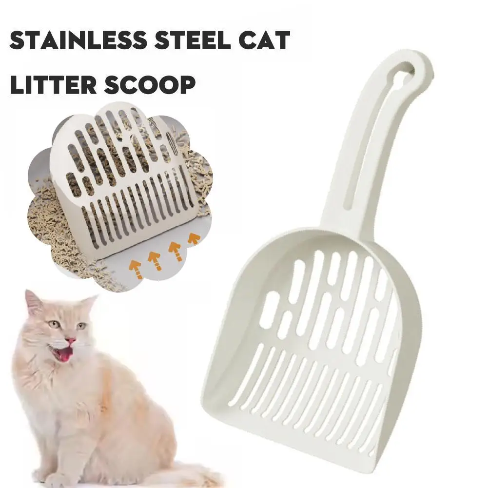 Extra Large Cat Litter Scoop Pet Feces Scoop Sturdy Litter Simple Home Material Artifact Shovel And Keep Clean Cat F7T5