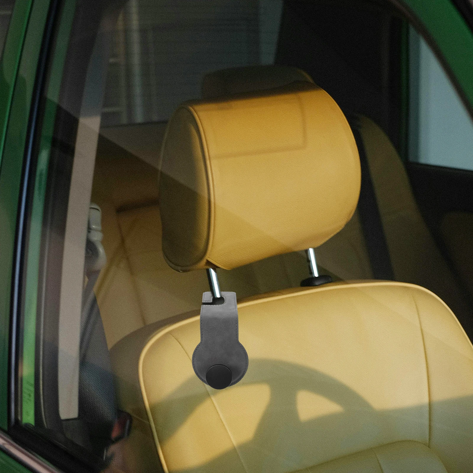 

Seat Hook Backseat Headrest Storage Bag Purse Organizer Durable Vehicle Interior Accessories Easy Install Space Saver For
