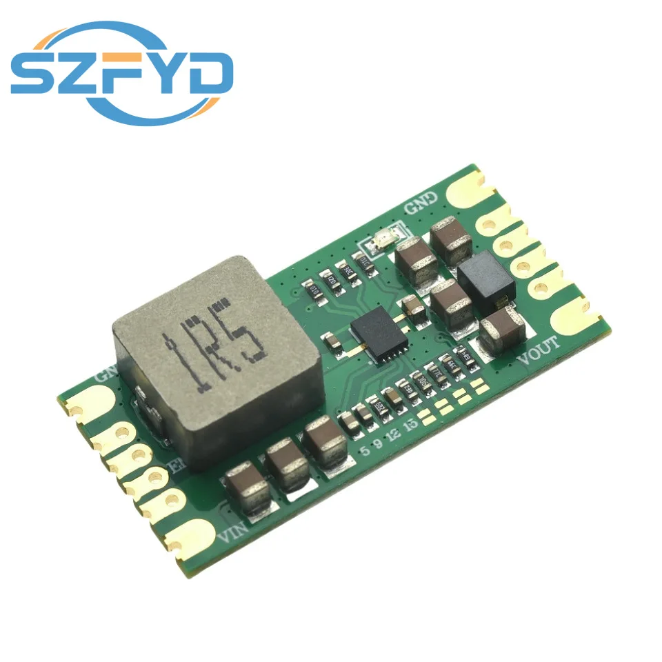 MP3429 5V/9V/12V/15V Step-Up Boost Converter Modul 21A Peak Input Low Ripple Netzteil für Li-Ionen-Batterie