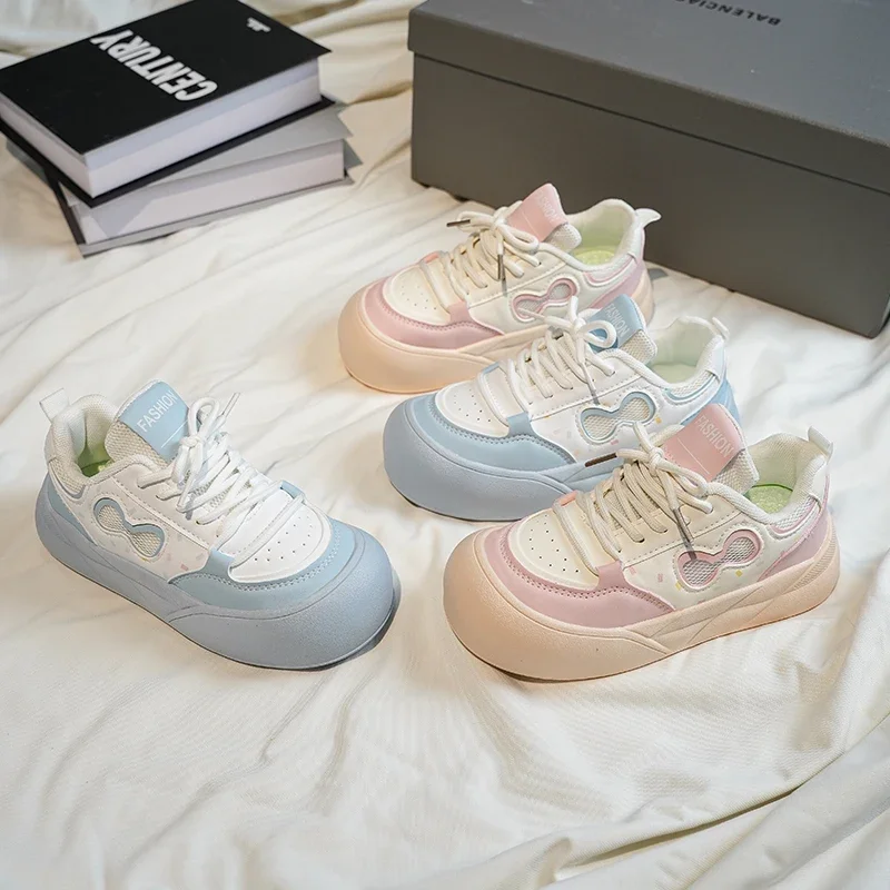 Children Casual Shoes for Girls 2025 Autumn New Fashion Korean Style Soft Bottom Anti-slippery Versatile Outside Sports Shoes