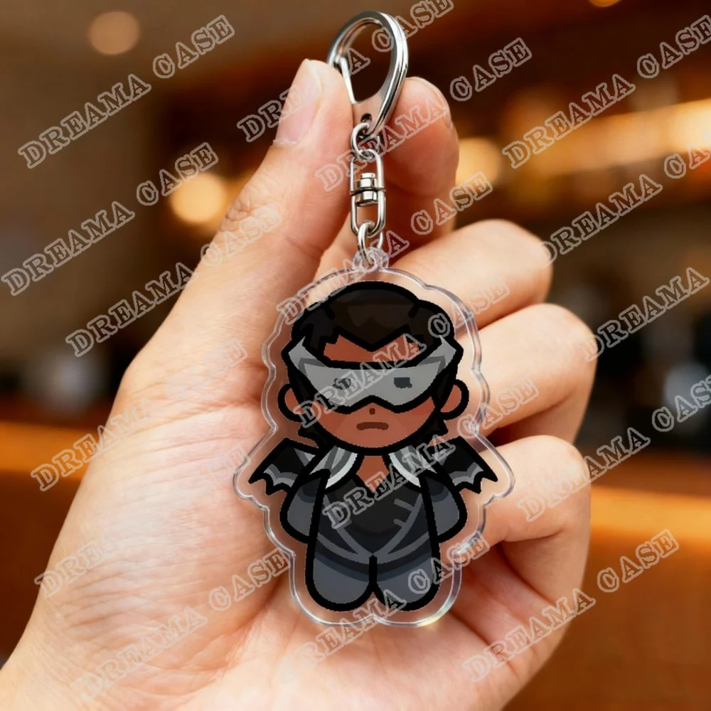 الكرتون DISPATCH Z-Team تشيبي المفاتيح الاكسسوارات حقيبة Charms Keyrings مجوهرات المشجعين الأصدقاء لعبة عشاق الهدايا