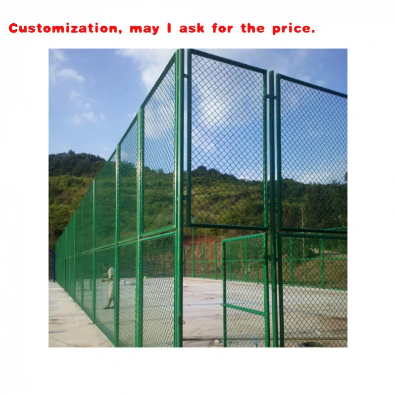 

custom.Customized Galvanization Chain Link Fence by Manufacturers Basketball Court and Stadium Fencing Traffic Barrier Produ