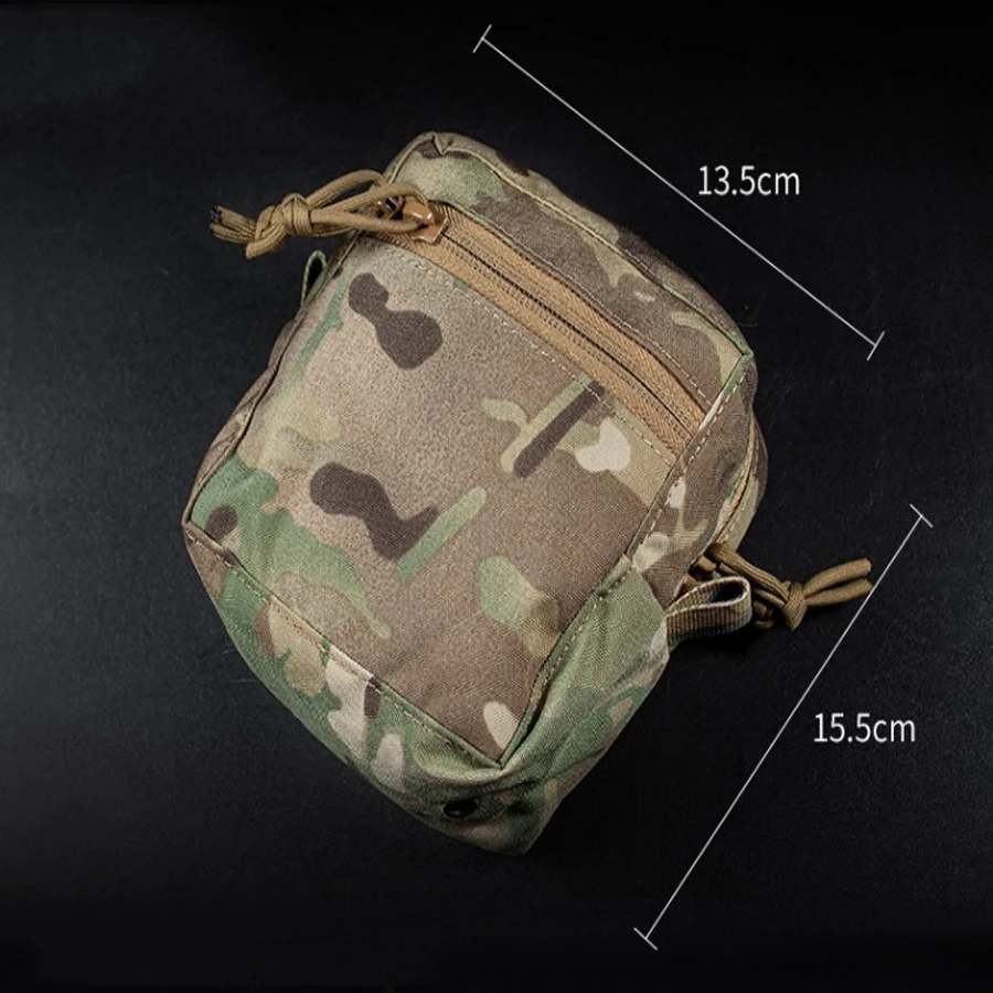 Tactical Molle GP Small Pouch General Purpose Hunting Vest Plate Carrier Storage Pack Shooting Airsoft Belt EDC Tools Pocket view 6