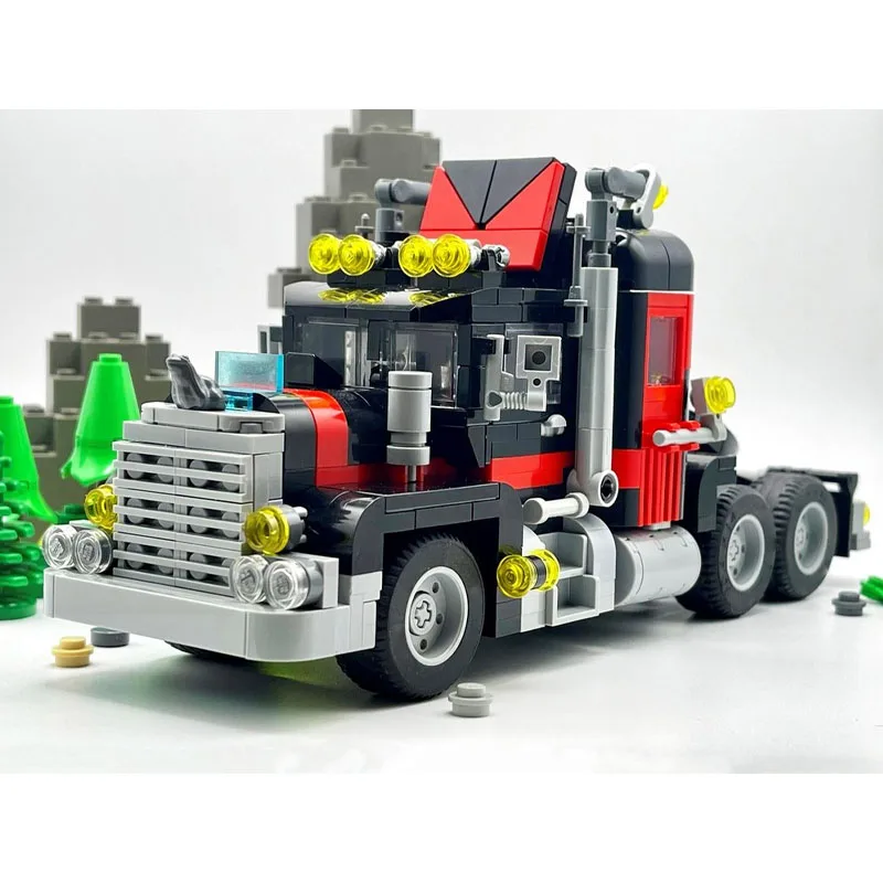 

MOC-158842 Classic New Military Exclusive Truck Building Block Model 523 Parts Boys Children's Birthday New Year Toy Gift