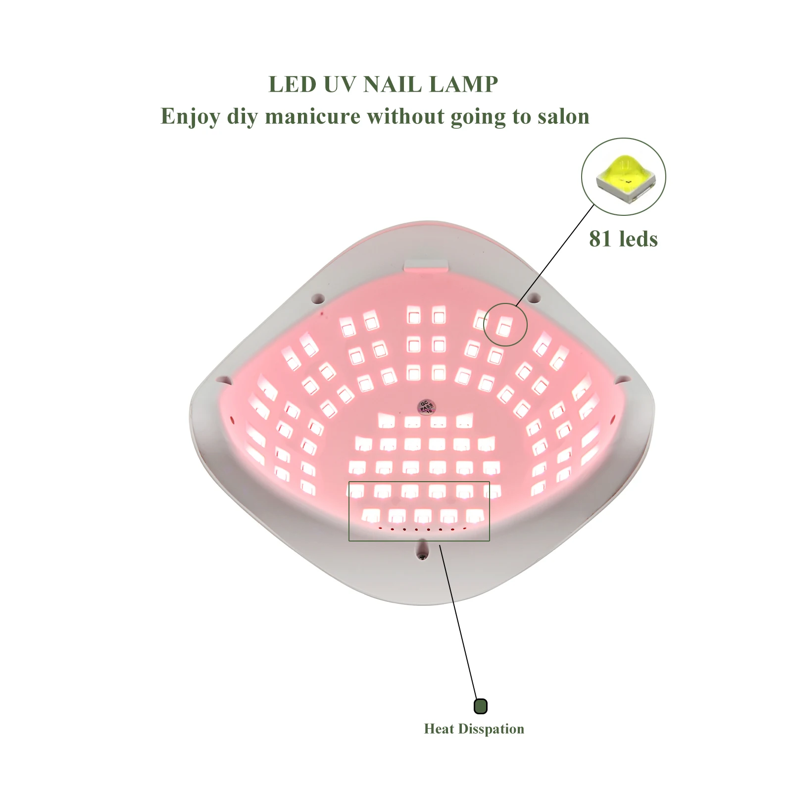 SUN X23 Max 81 المصابيح مجفف أظافر قوي مع شاشة كبيرة تعمل باللمس LED مسمار مصباح لعلاج جميع طلاء الأظافر هلامي التجفيف المهني