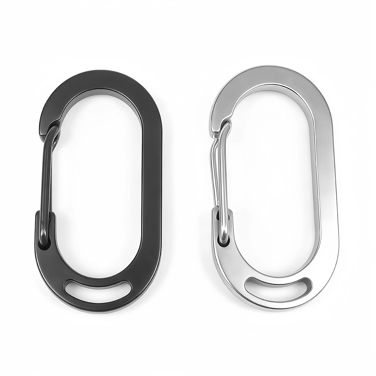 3-5 Stück 304 Edelstahl Schlüsselanhänger Karabiner Hummerverschluss Rucksackschnalle Outdoor Camping Federschnappverschluss Hundeketten-Werkzeugclip – Detail 2