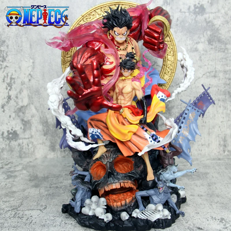 

43cm One Piece Monkey D Acala King Luffy Gear Fourth Figurine Pvc Statue 1/6 Anime Model Figure Collection Toy Birthday Present