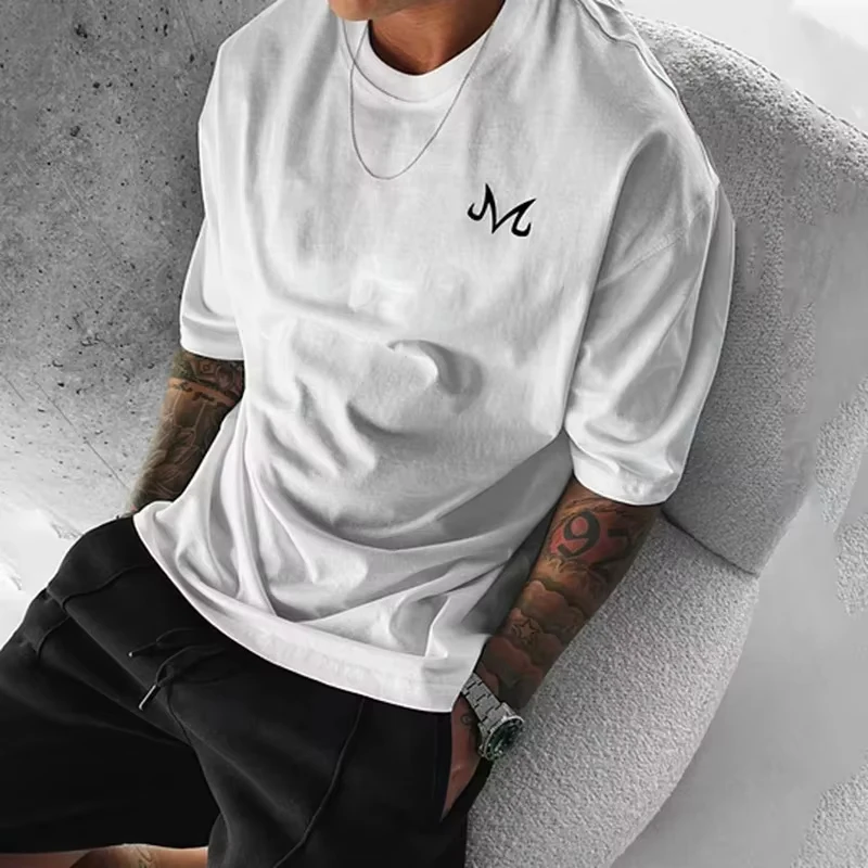 2026 New Year Anime Dragon Ball Majin Buu Classic Printed Men's T-shirt Season New Role Playing Casual Fashion Clothing Gifts view 4
