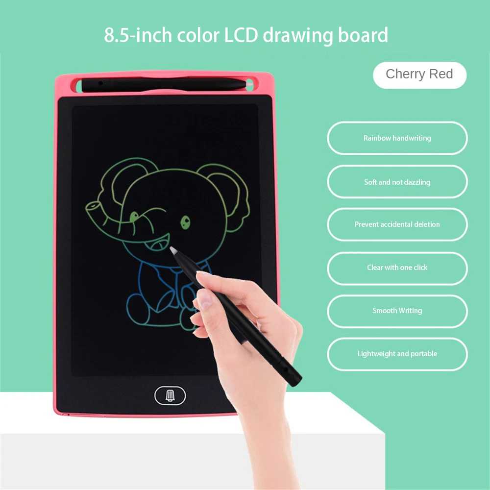 Tableta Lcd práctica, fácil de usar, cuaderno electrónico ligero y duradero, Gadgets prácticos para artistas, tablero de escritura a la moda